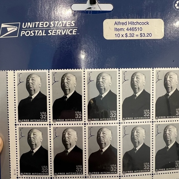 Other - Stamps United States Postal Service Alfred Hitchcock